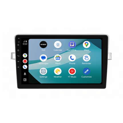 Navigation pour Toyota Verso 2009-2018 | CarPlay | Android Auto | WIFI | Bluetooth | QLED | XR6
