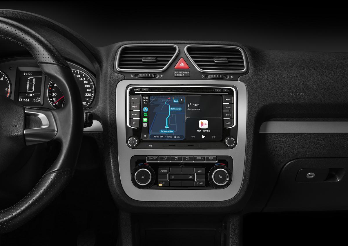 Navigation pour VW Seat & Skoda 7" | Carplay | Android | WIFI | DAB+ | 128GB