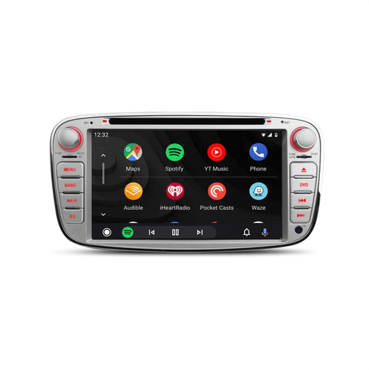 Navigation pour Ford Silver Oval 7" | CarPlay | Android | DAB+ | Bluetooth | 64GB