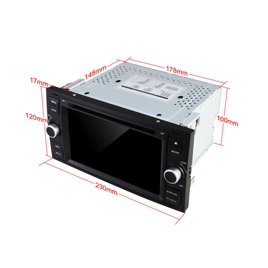 Navigation pour Ford 7 "| MirrorLink | Dab + | Bluetooth | 32 Go